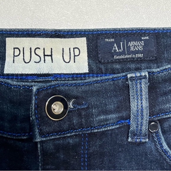 Armani Jeans J23 Push Up Fit Skinny Jeans NWT - Picture 5 of 9